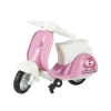 Cross-border creative alloy little sheep motorcycle, cute model ornaments, keychains, schoolbags, pendants, toys and gifts Item Picture